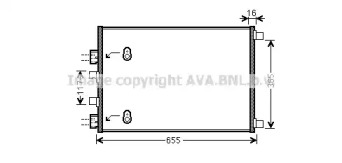 Конденсатор AVA QUALITY COOLING RT5422