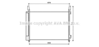 Конденсатор, кондиционер AVA QUALITY COOLING RT5466D