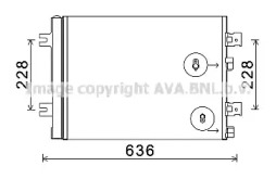 Конденсатор AVA QUALITY COOLING RT5467D