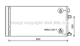 Конденсатор AVA QUALITY COOLING RT5618D