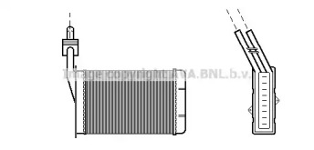 Теплообменник AVA QUALITY COOLING RT6034