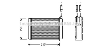 Теплообменник AVA QUALITY COOLING RT6090