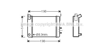 Теплообменник AVA QUALITY COOLING RT6092