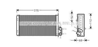 Теплообменник AVA QUALITY COOLING RT6226