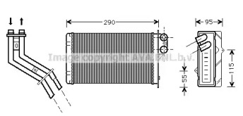 Теплообменник AVA QUALITY COOLING RT6227