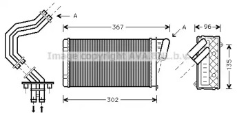 Теплообменник AVA QUALITY COOLING RT6229