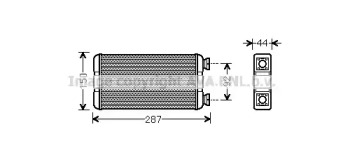 Теплообменник AVA QUALITY COOLING RT6457