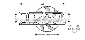 Вентилятор AVA QUALITY COOLING RT7537