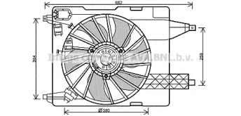 Вентилятор AVA QUALITY COOLING RT7539