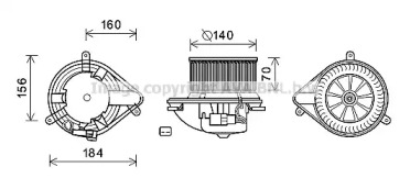 Электродвигатель AVA QUALITY COOLING RT8572