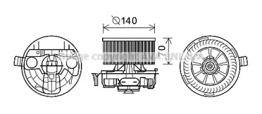 Электродвигатель AVA QUALITY COOLING RT8574