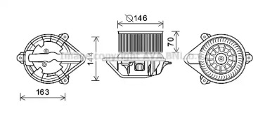 Электродвигатель AVA QUALITY COOLING RT8577