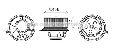 Электродвигатель AVA QUALITY COOLING RT8578