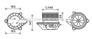 Электродвигатель AVA QUALITY COOLING RT8587