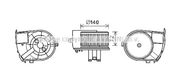 Электродвигатель AVA QUALITY COOLING RT8590