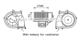 Электродвигатель AVA QUALITY COOLING RT8594