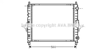 Теплообменник AVA QUALITY COOLING RTA2167