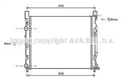 Теплообменник AVA QUALITY COOLING RTA2470