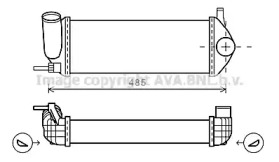 Теплообменник AVA QUALITY COOLING RTA4484