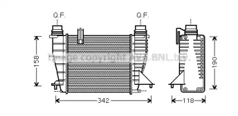 Теплообменник AVA QUALITY COOLING RTA4553