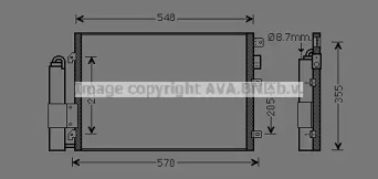 Конденсатор AVA QUALITY COOLING RTA5275D