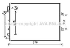 Конденсатор AVA QUALITY COOLING RTA5454