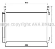 Конденсатор, кондиционер AVA QUALITY COOLING RTA5466D