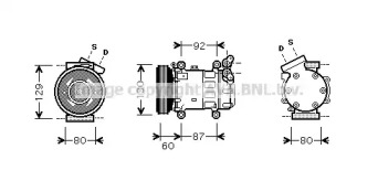 Компрессор AVA QUALITY COOLING RTAK080