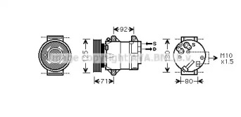 Компрессор AVA QUALITY COOLING RTAK103