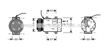 Компрессор AVA QUALITY COOLING RTAK283