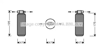 Осушитель AVA QUALITY COOLING RTD015