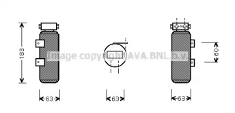 Осушитель AVA QUALITY COOLING RTD287