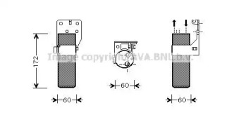 Осушитель AVA QUALITY COOLING RTD355