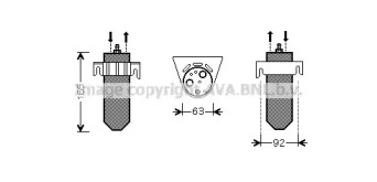 Осушитель AVA QUALITY COOLING RTD378