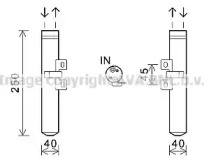 Осушитель AVA QUALITY COOLING RTD557