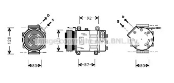 Компрессор AVA QUALITY COOLING RTK037