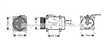 Компрессор AVA QUALITY COOLING RTK038