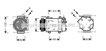 Компрессор AVA QUALITY COOLING RTK039