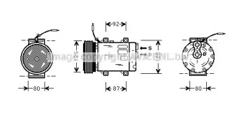 Компрессор AVA QUALITY COOLING RTK067