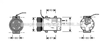 Компрессор AVA QUALITY COOLING RTK243