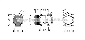 Компрессор AVA QUALITY COOLING RTK401