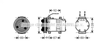 Компрессор AVA QUALITY COOLING RTK432