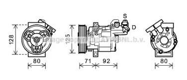 Компрессор AVA QUALITY COOLING RTK495