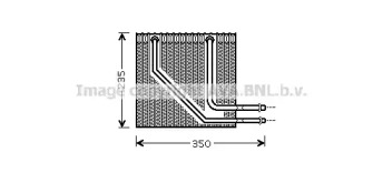 Испаритель, кондиционер AVA QUALITY COOLING RTV407