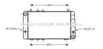 Теплообменник AVA QUALITY COOLING SA2002