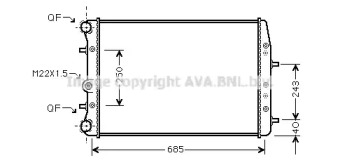 Теплообменник AVA QUALITY COOLING SA2014