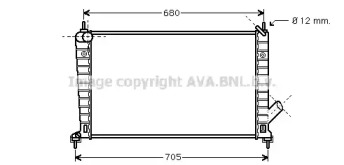 Теплообменник AVA QUALITY COOLING SB2061