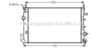 Теплообменник AVA QUALITY COOLING SB2070