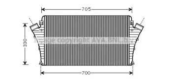 Теплообменник AVA QUALITY COOLING SB4068