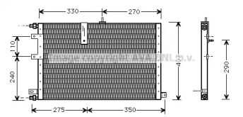 Конденсатор AVA QUALITY COOLING SB5033